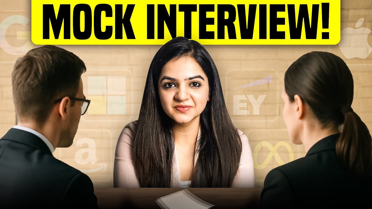 Mock Interview: 16 Interview Q&A | Interview Questions Asked by Top Companies (MUST WATCH)