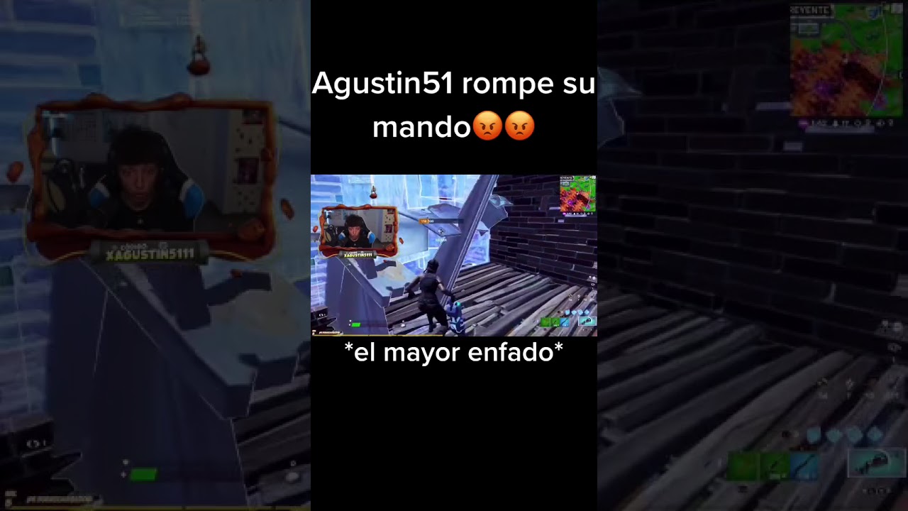 Agustin51 rompe su mando 🤬🤬🤑