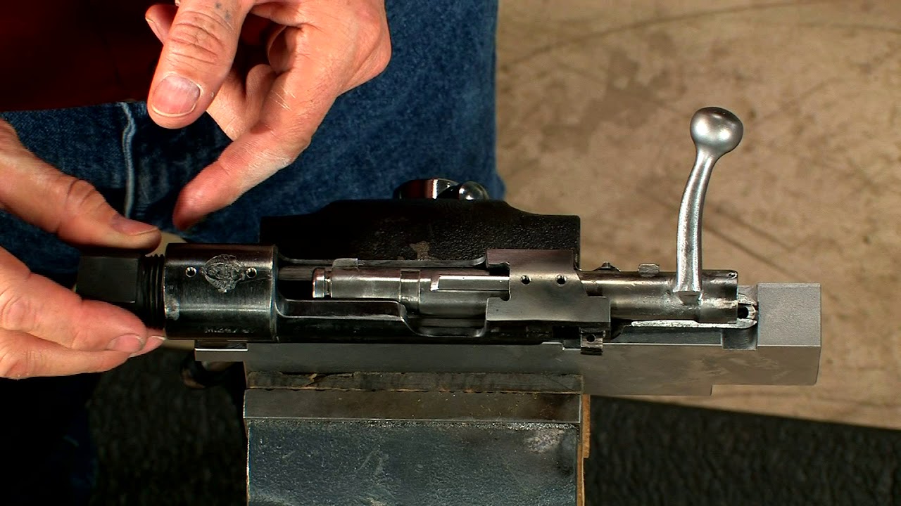 How to Lap the Locking on a Bolt Action Mauser 98 Rifle | MidwayUSA Gunsmithing
