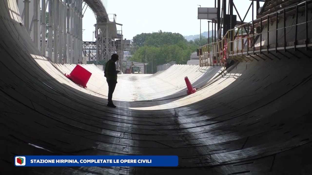 Stazione Hrpinia, completate le opere civili. Galleria Rocchetta al 62% dello scavo