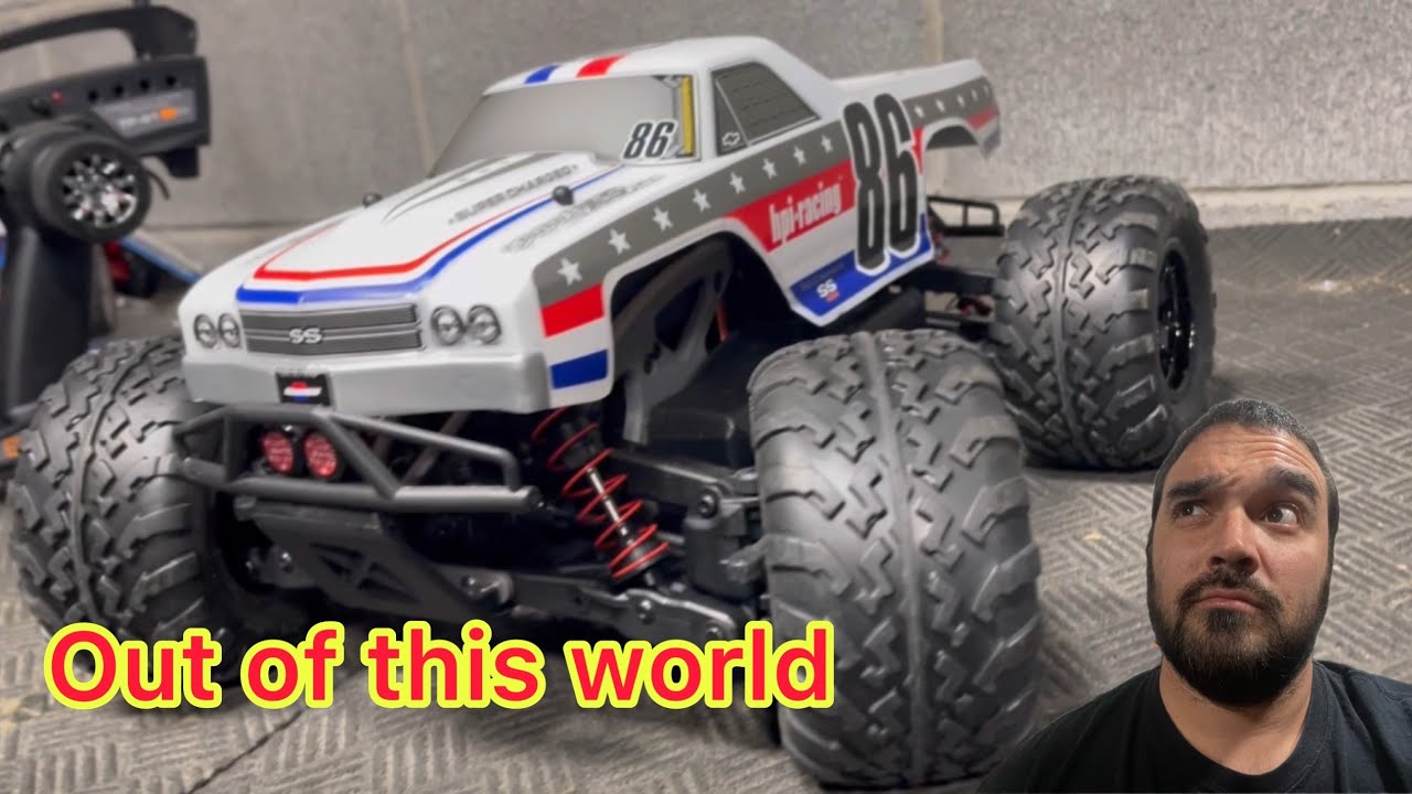 Самый быстрый в мире мини-монстр-трак — HPI Savage XS