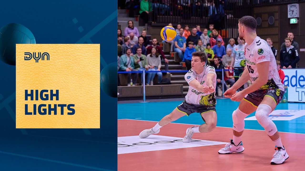 Highlights BADEN VOLLEYS SSC Karlsruhe vs. Helios GRIZZLYS Giesen