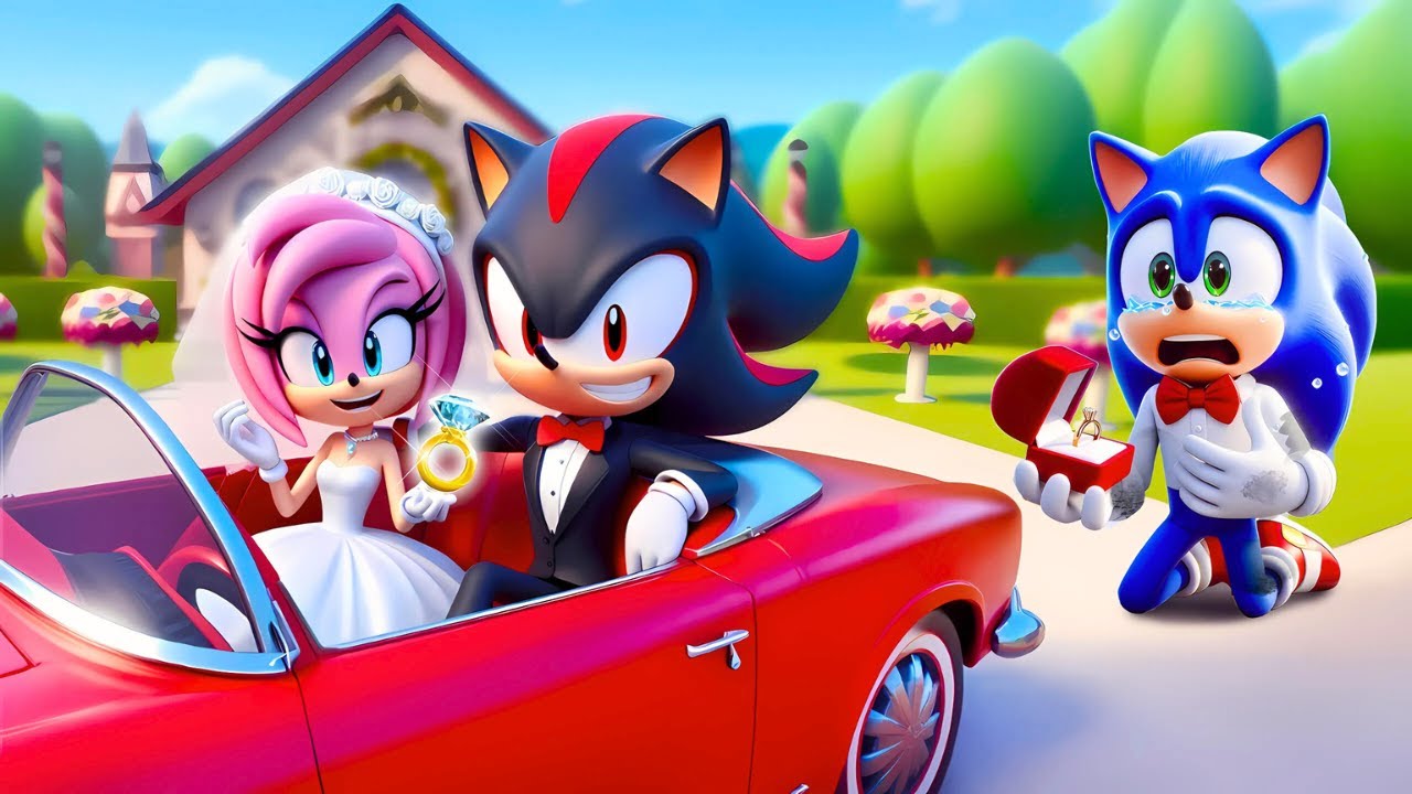 POOR SONIC vs RICH SHADOW – Who Wins AMY’s Funny Challenge?  | Sonic The Hedgehog 3 Animation