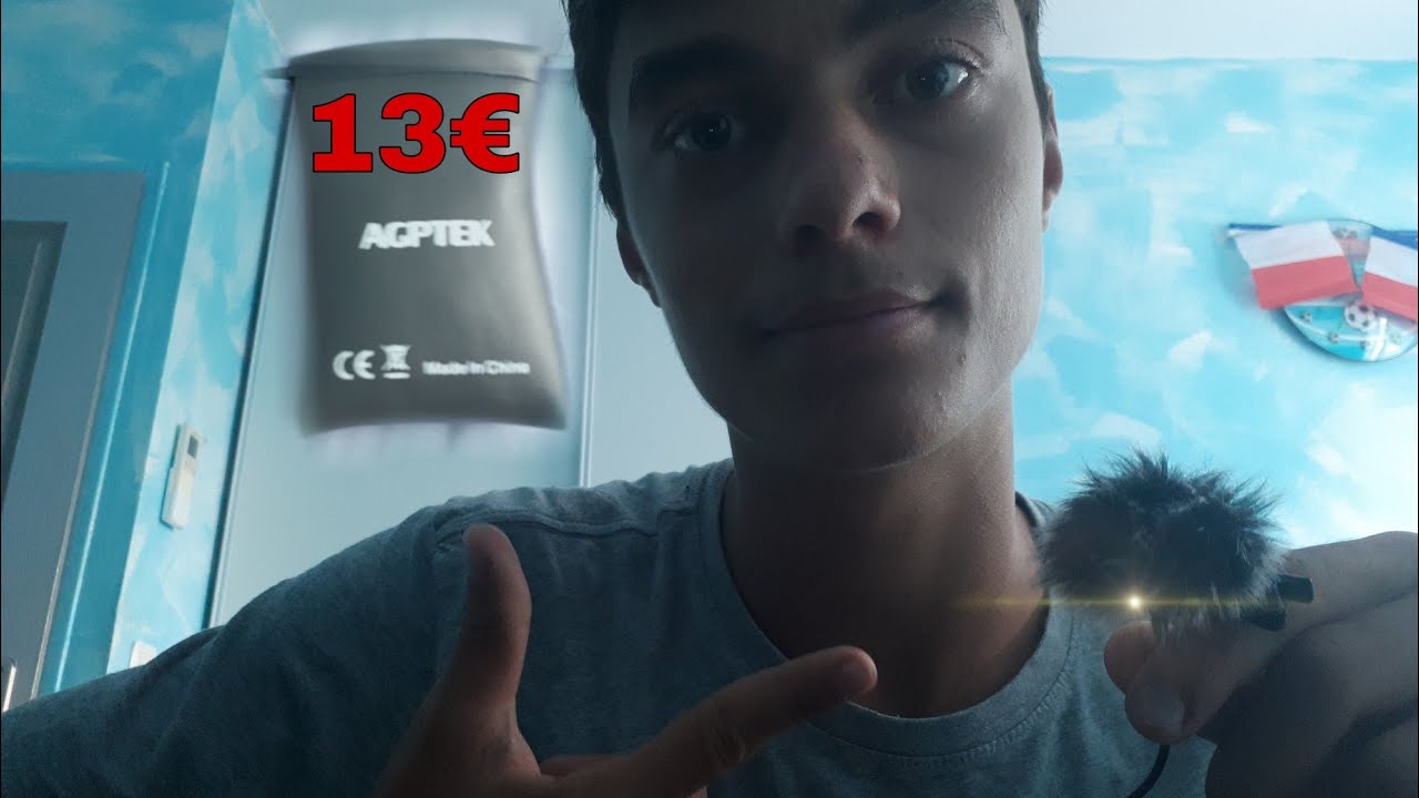 ASMR avec un micro cravate a 13€#asmr