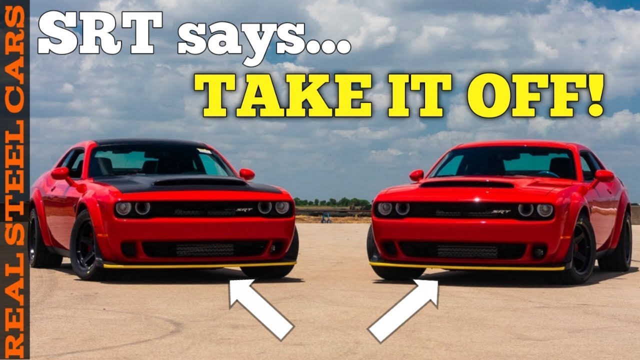 Почему вам нужно снять защиту сплиттера Dodge Challenger/Charger — новый автомобильный тренд