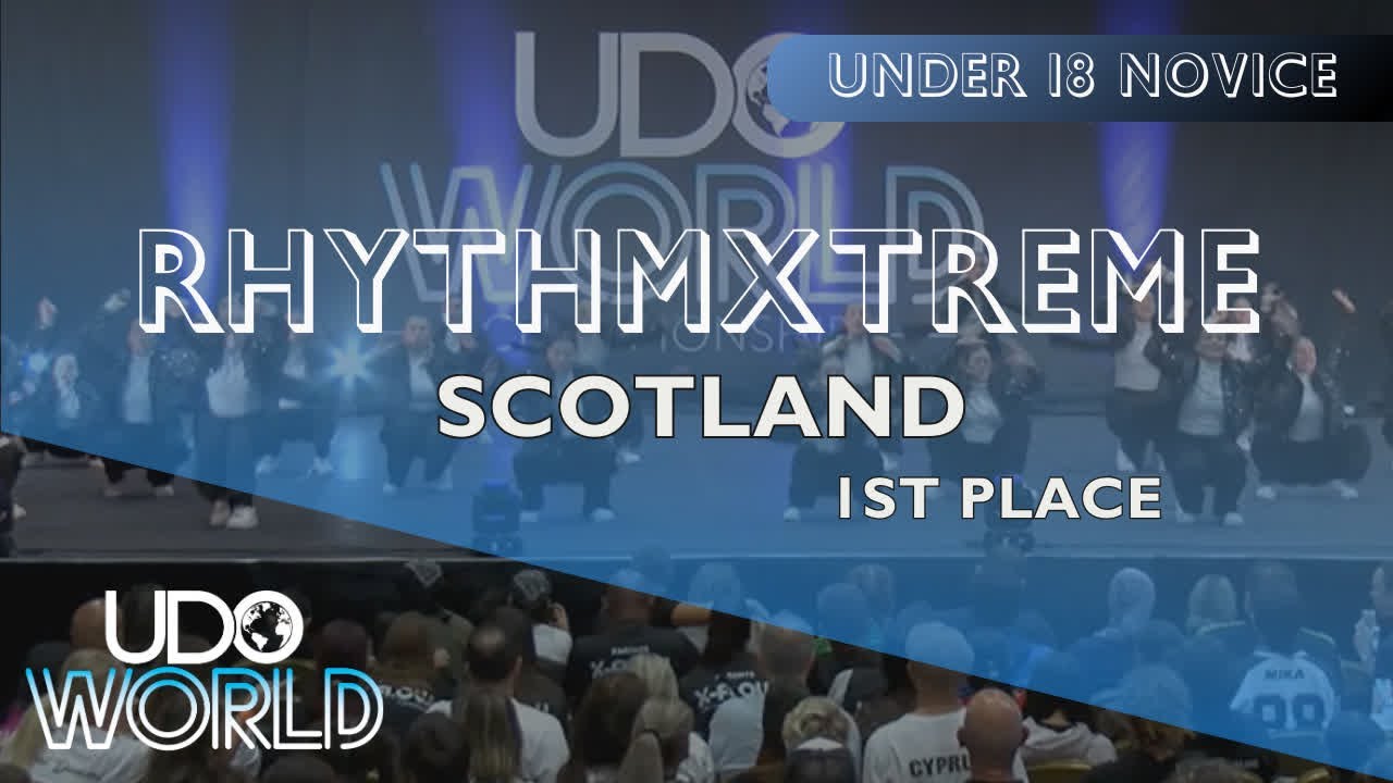 RhythmXtreme | Under 18 Novice 1st Place | UDO World Championships 2024