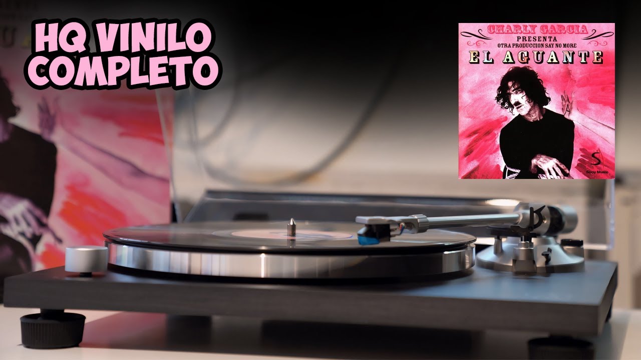 Charly García - El Aguante (Vinilo Completo 2017) - HQ RIP - Audio-Technica AT-LPW30BKR