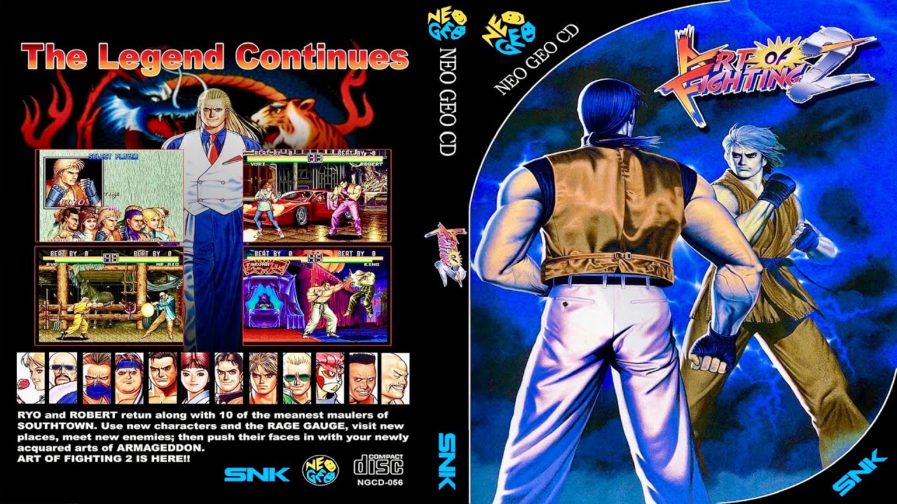 Art of Fighting 2 &bull; Neo Geo CD 💿 &bull; Full Soundtrack | Gamers Paradise 