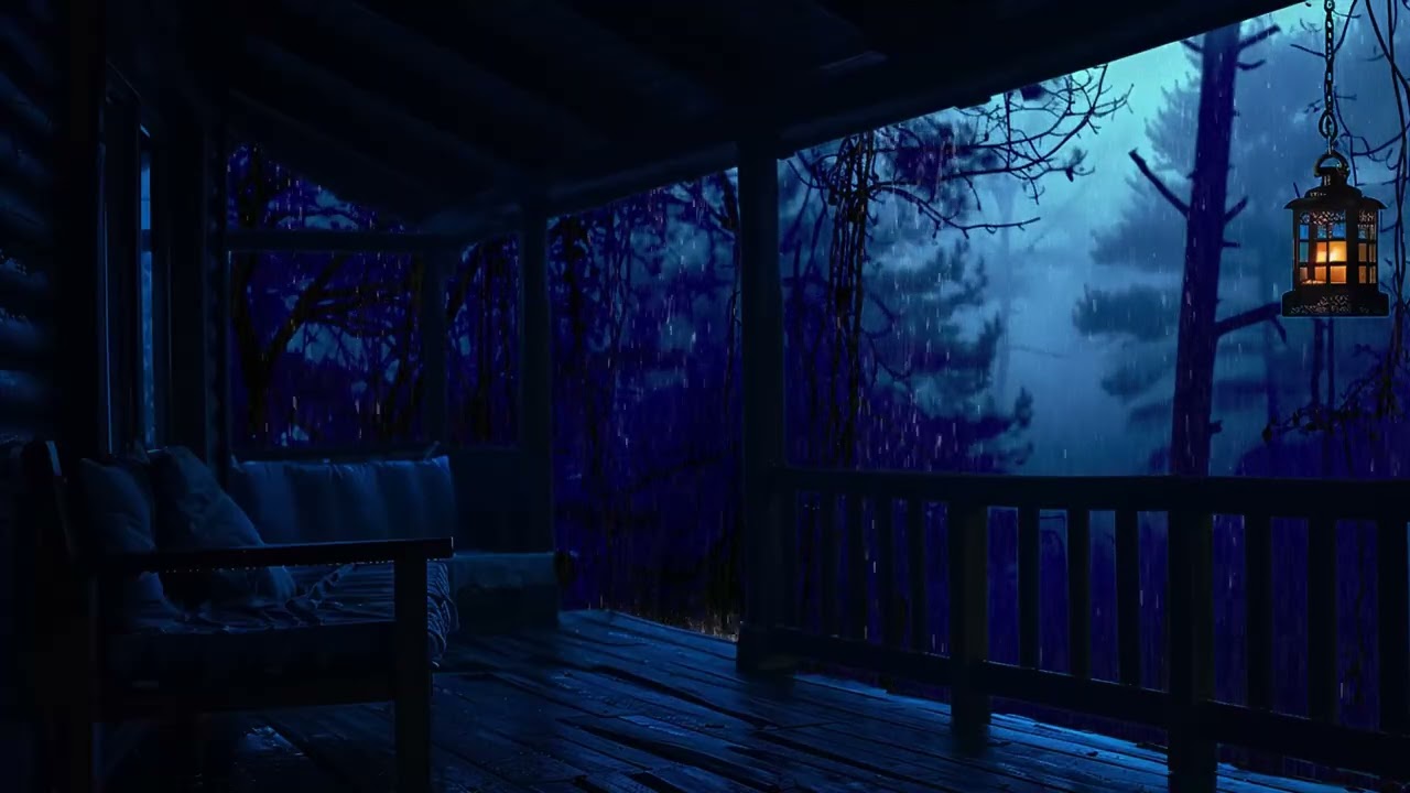 ENTER PEACEFUL SLEEP (No Ads) • Emotional Balance Soundscape • Cozy Winter Cabin Night