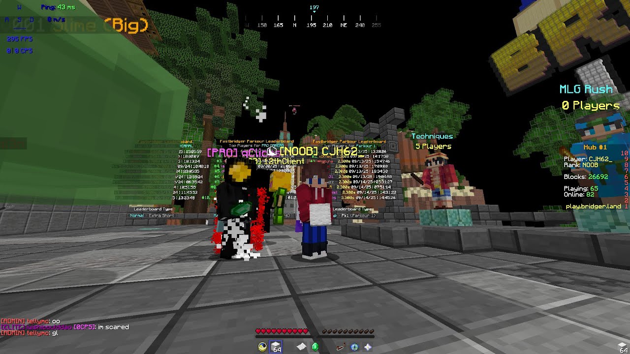 MINECRAFT BEDWARS/BRIDGING WITH VIEWERS!!!!!!