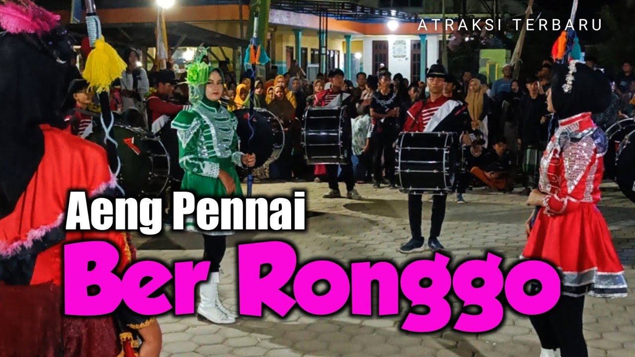 ATRAKSI DRUM BAND RONGGO DI AENG PENNAI KE TIMUR || RONGGOSUKOWATI DUTA SWARA PAMEKASAN