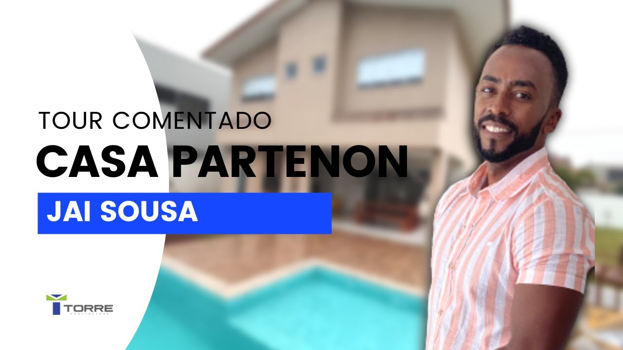 Tour Comentado por Jai Sousa da Casa Partenon no Terras Alphaville Vitória da Conquista