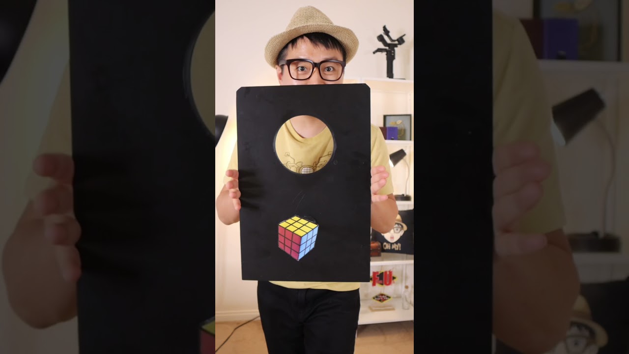 Floating Cube Magic #shorts