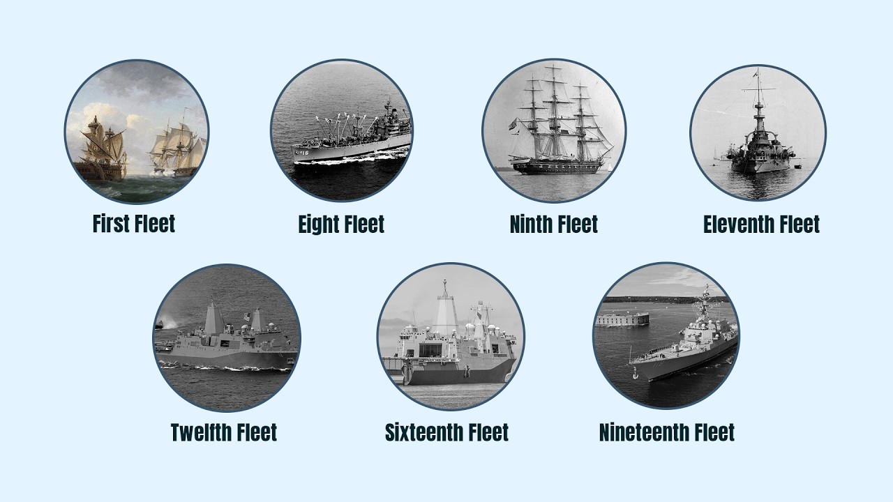 Inactive U.S. Navy Fleets Explained | Why These Numbered Fleets Were Disbanded