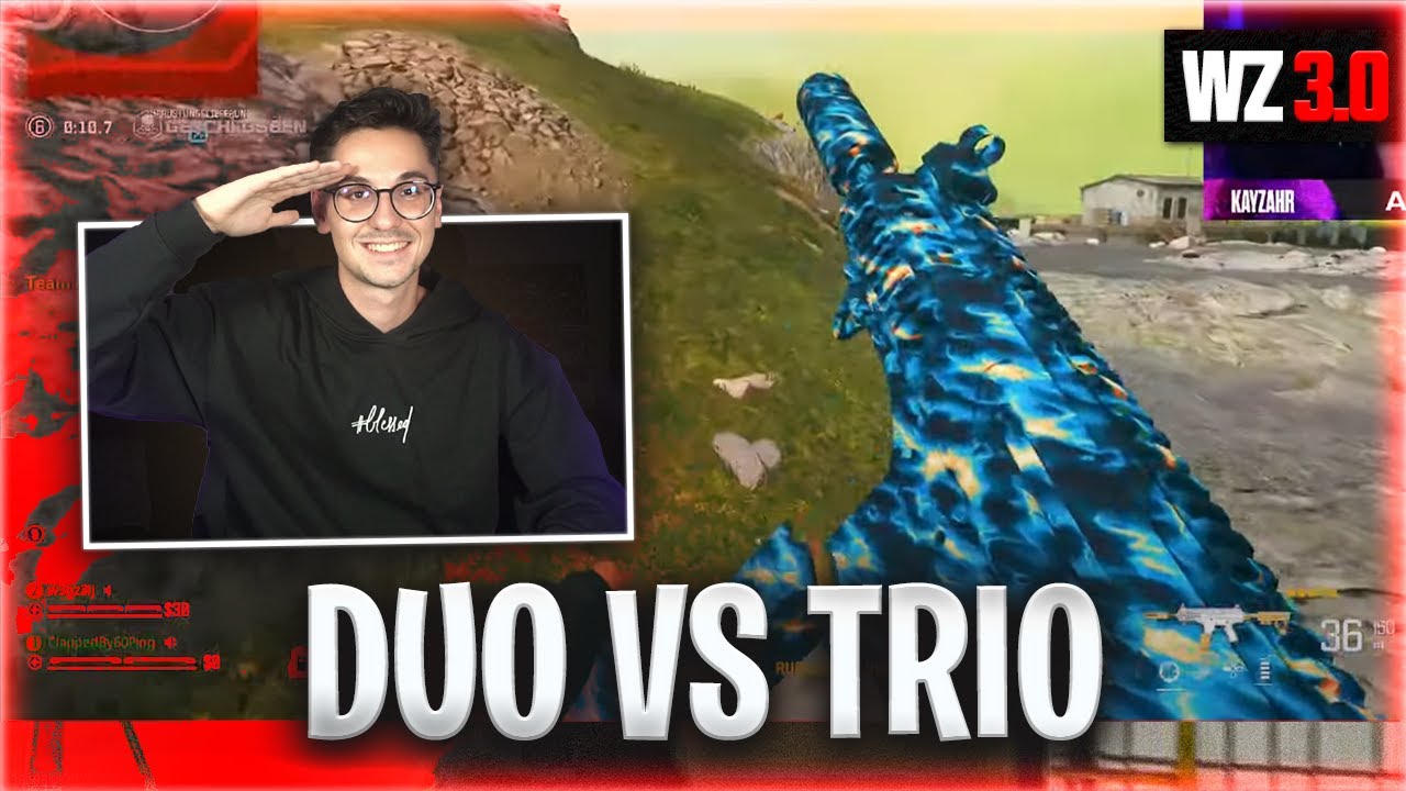 DUO vs TRIO mit einem RANDOM MATE der aus dem SAARLAND kommt [ WARZONE GAMEPLAY ]