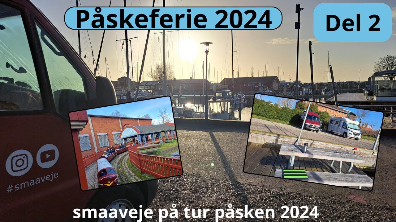 Påskeferie 2024  2 - Odense - Togmuseum og Streetfood. #smaaveje