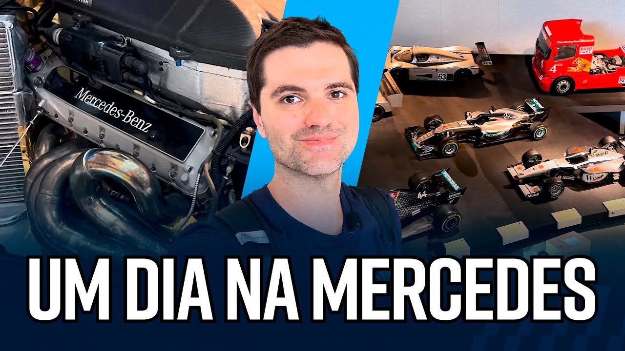 Mercedes: visitamos o museu da estrela de três pontas em Stuttgart. #museu #vlog #carros