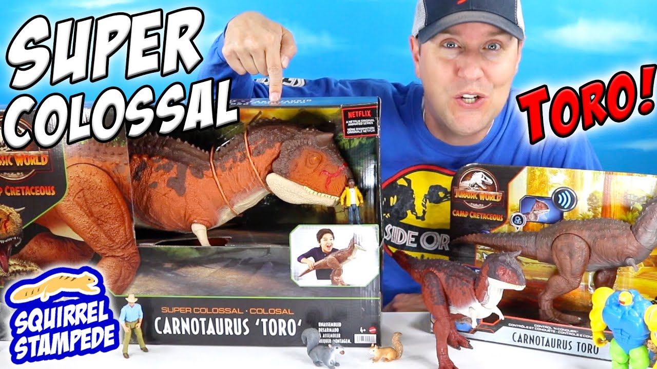 Jurassic World Super Colossal Carnotaurus 'Toro' Dino Escape Review