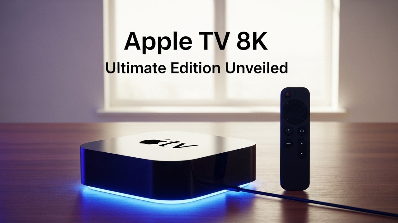 NEW Apple TV 4K (2026) - Now The Newly 8K, 120Hz & Best Design!