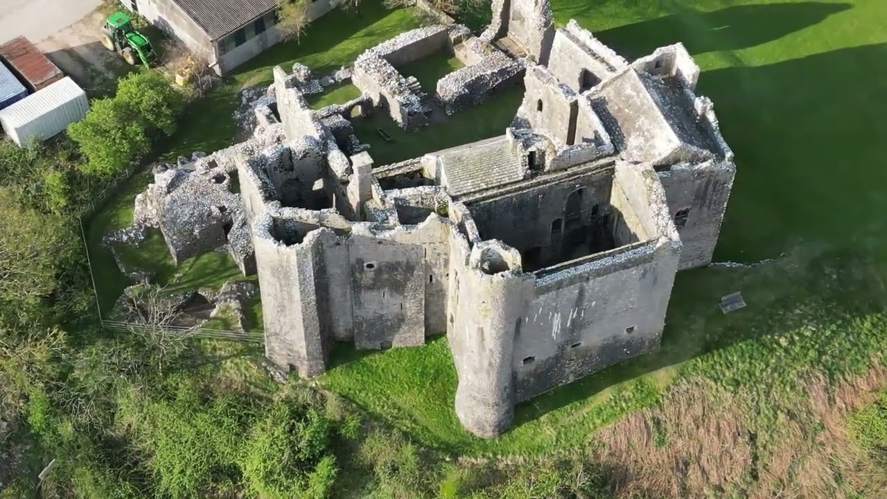 Weobley Castle, Glamorganshire, Wales