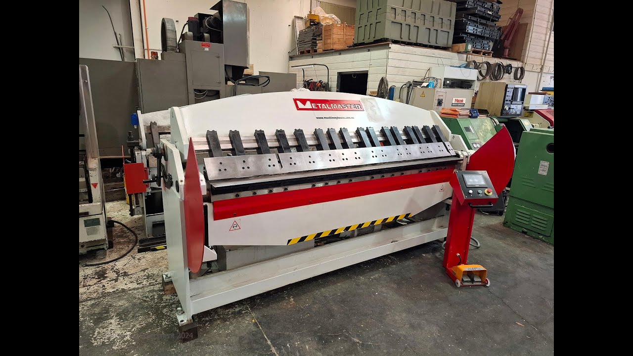 Metalmaster PB830T Hydraulic NC Panbrake Folder