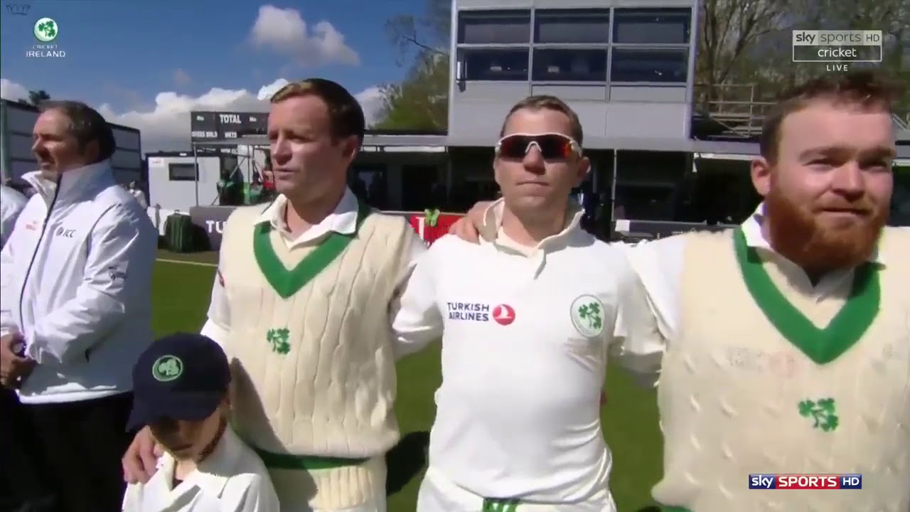 Ireland vs Pakistan 1st Test Ireland National Anthem