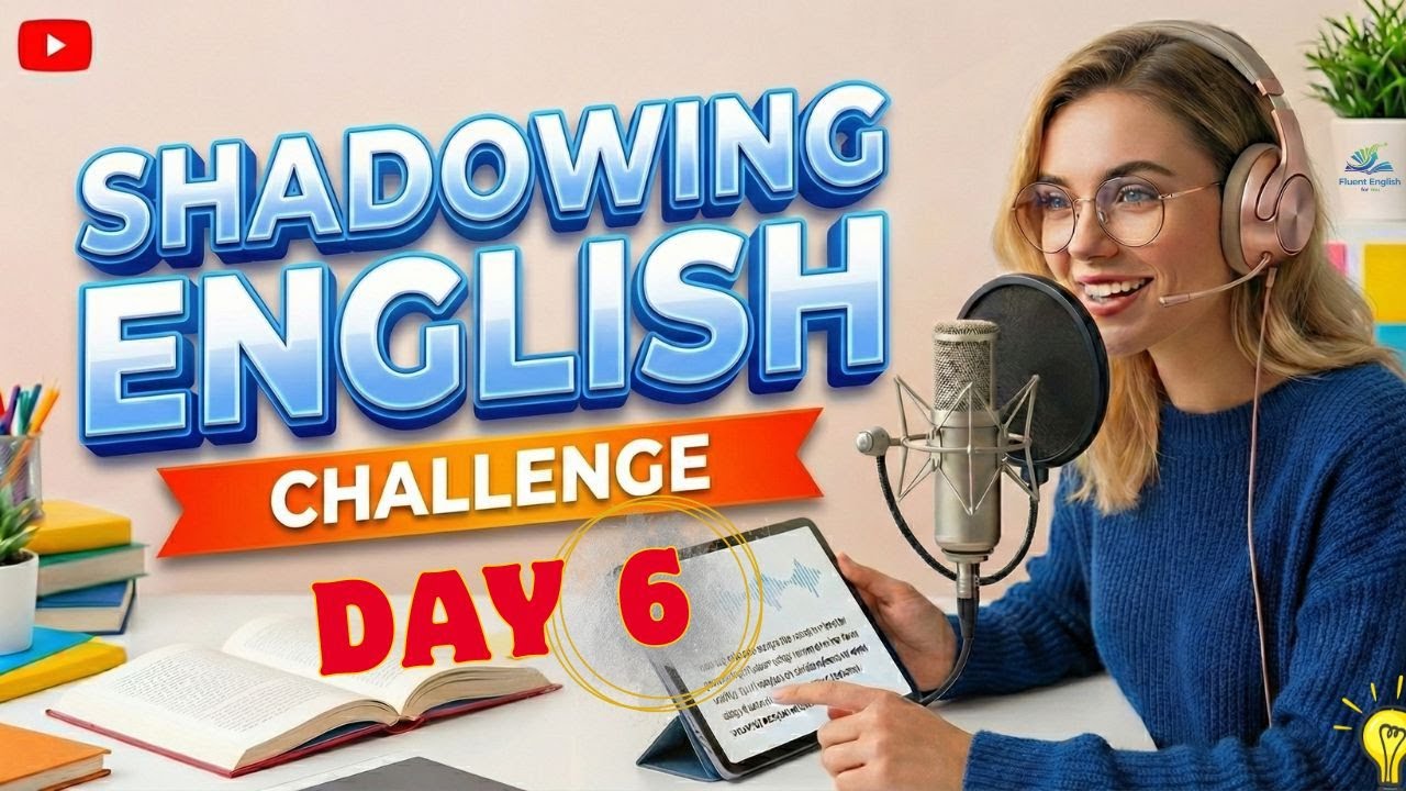 DAY 6 of 31 - Master the Digital Call Day | Shadowing English Speaking Practice Challenge | Podcast