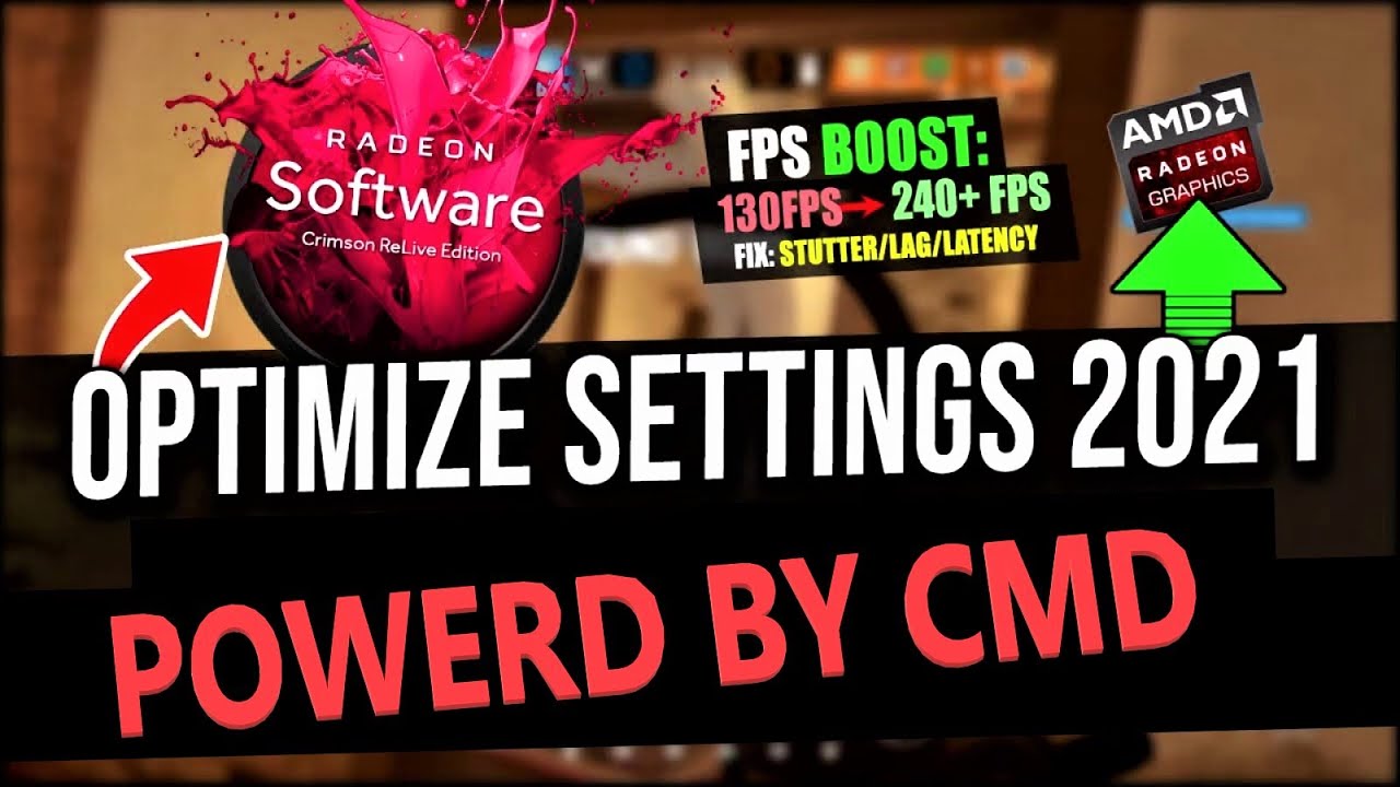 OPTIMIZE YOUR AMD RADEON SETTINGS WITH CMD | NEW VERSION.
