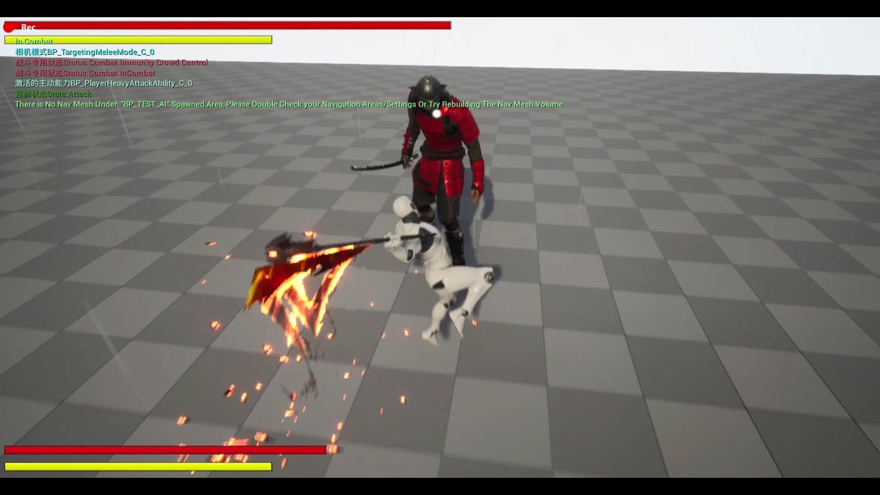 Use Unreal Engine to make the boss battle of Sekiro