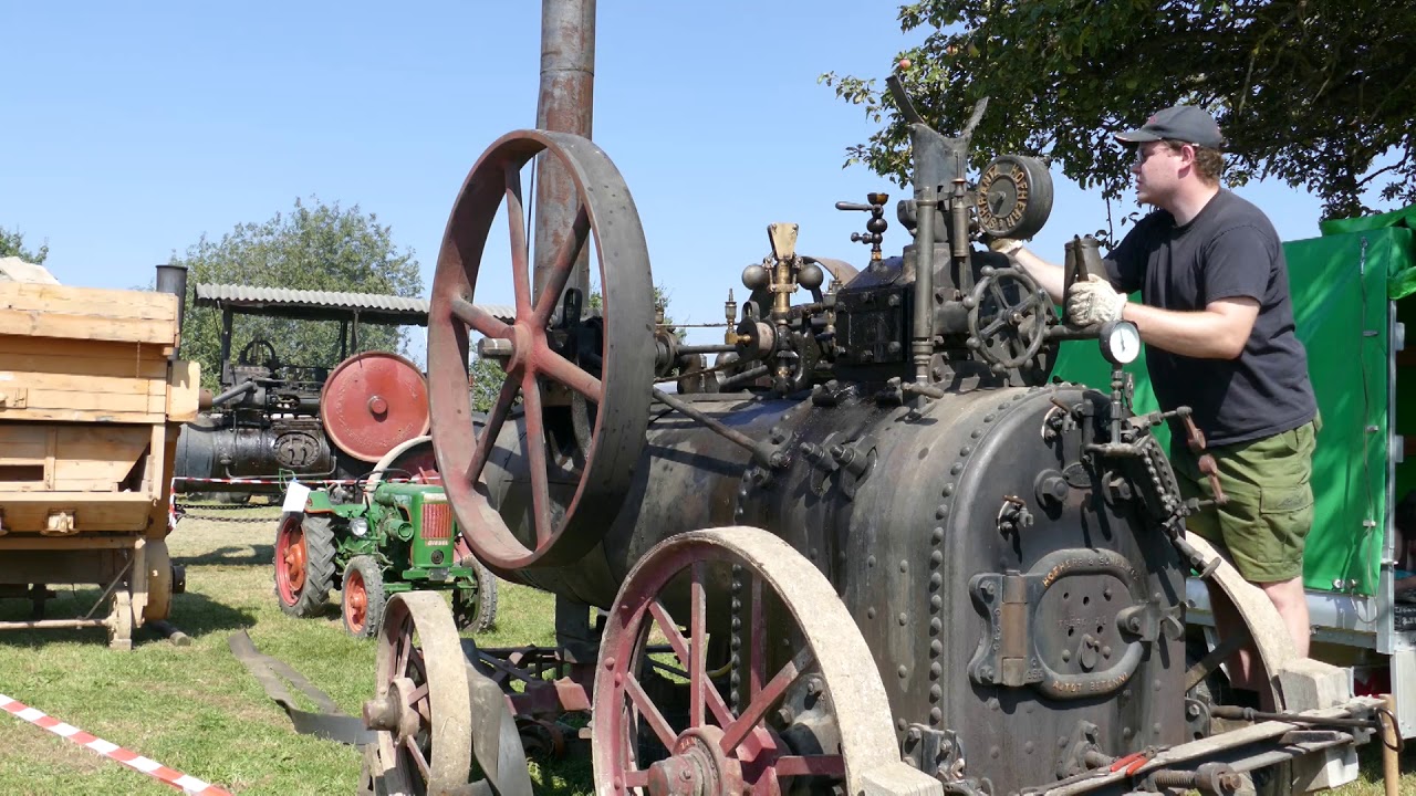 Hofherr & Schranz Dampfmaschine aus dem Jahr 1907 (3/6) *** Hofherr & Schranz steam engine from 1907