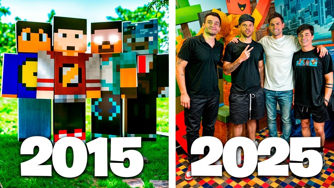 OS YOUTUBERS SE REUNIRAM DEPOIS DE 10 ANOS!!
