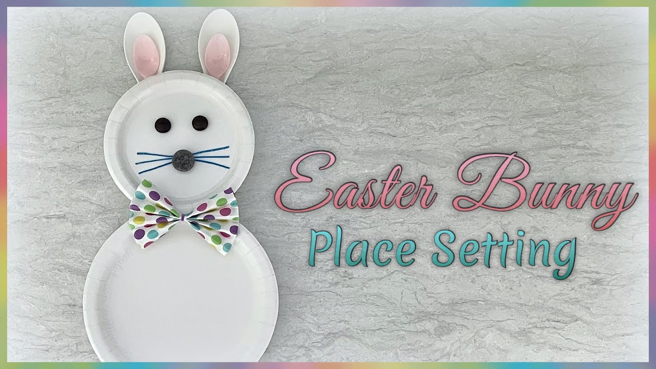 Easter Bunny Place Setting