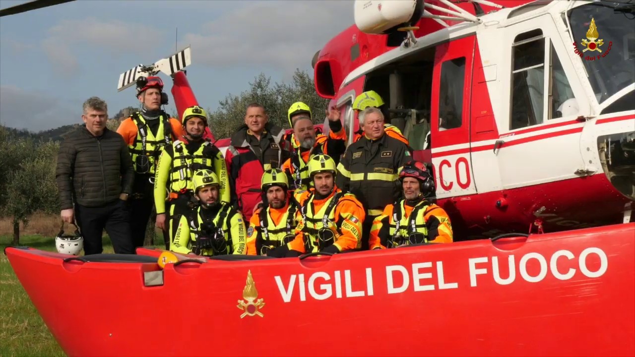 RWR, Rescue Water Runner, imbarcazione per il soccorso alluvionale dei Vigili del Fuoco della Spezia