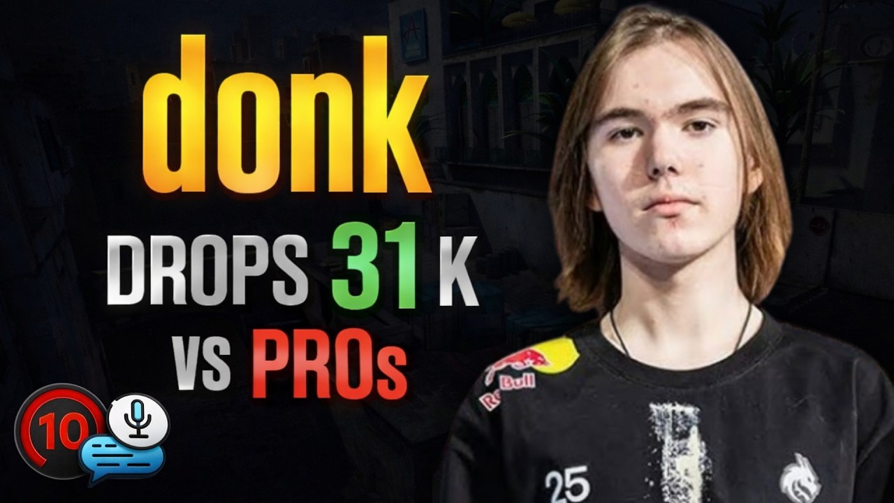 donk vs PROs & Strong FACEIT Players | DONK Highlights! CS2