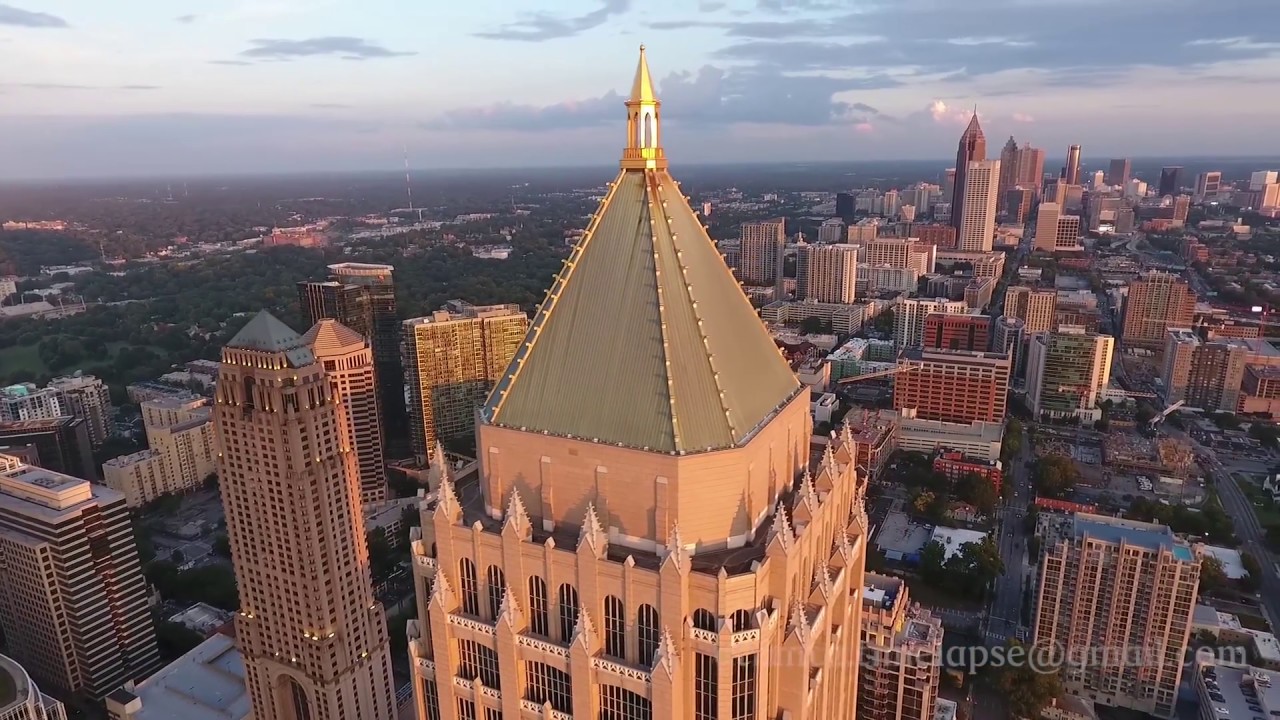 City of Atlanta Drone Aerial Photography - Phantom DJI