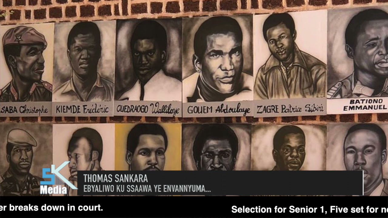 Ebyaliwo ku Lunaku Thomas Sankara Lweyatemulwa Mukwano gwe.