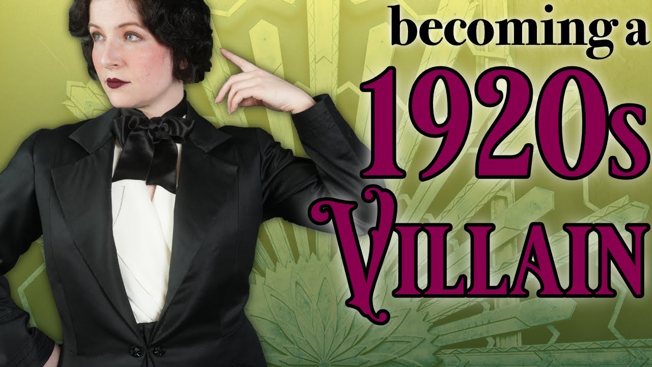 I Made a Villainous Vintage Suit using 1920s Women's Tailoring Instructions