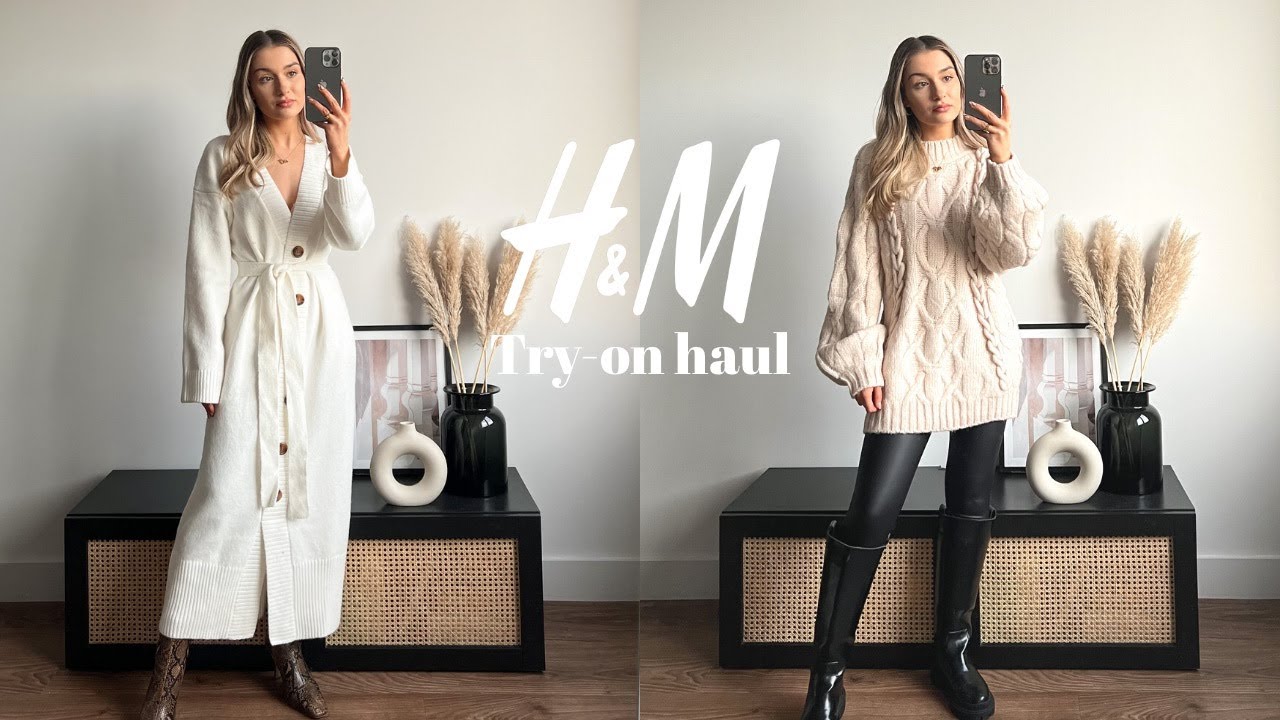 H&M TRY-ON HAUL | ALL THE WINTER KNITWEAR | NEW IN 2021