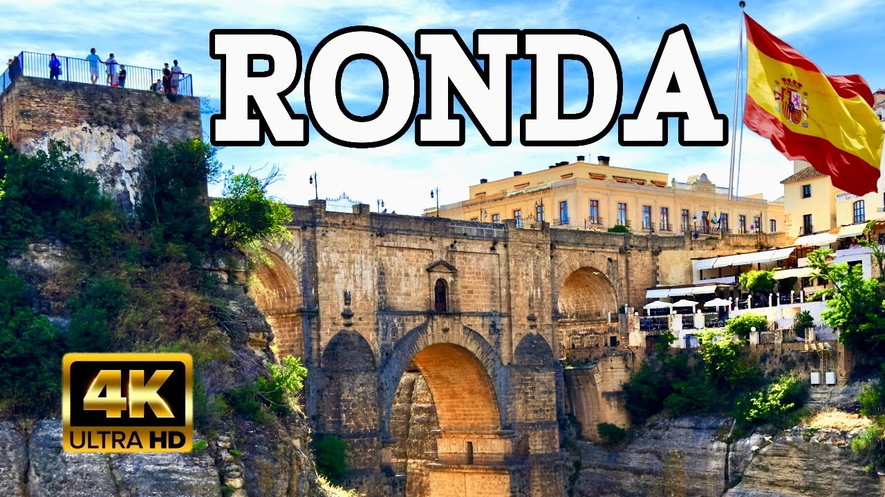 Walking Through Ronda, Spain - A Stunning Andalusian Gem [4K]
