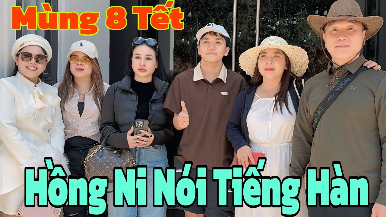 Buổi Trưa Đà Lạt Cười Banh Nóc Với Hồng Ni Nói Tiếng Hàn cùng gia Đình Chị Phương