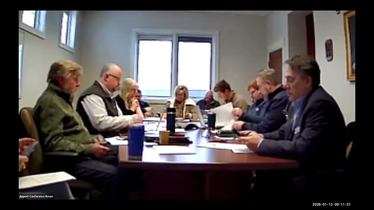 Manistee Blacker Airport Authority Board Meeting 2026-01-12