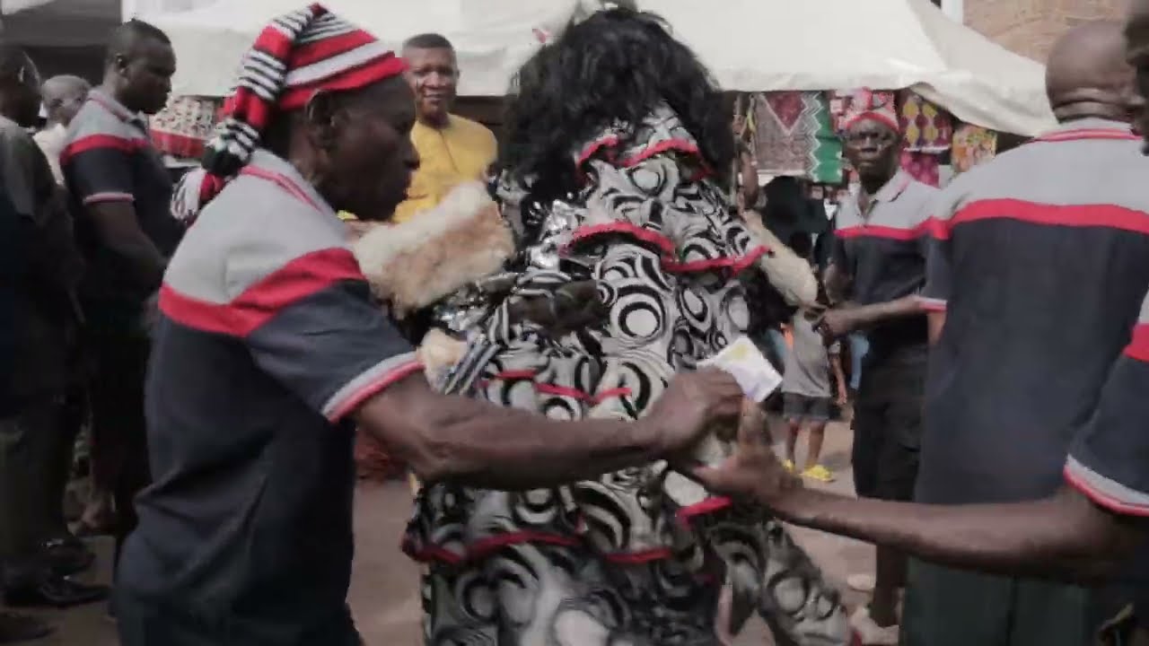 Nyikiriputu: Oji Onu Masquerade at the Burial of Ogbueshi Michael Chukwurah of Obosi