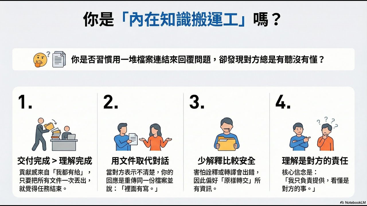 職場原型：解鎖「知識搬運工」的犯錯焦慮