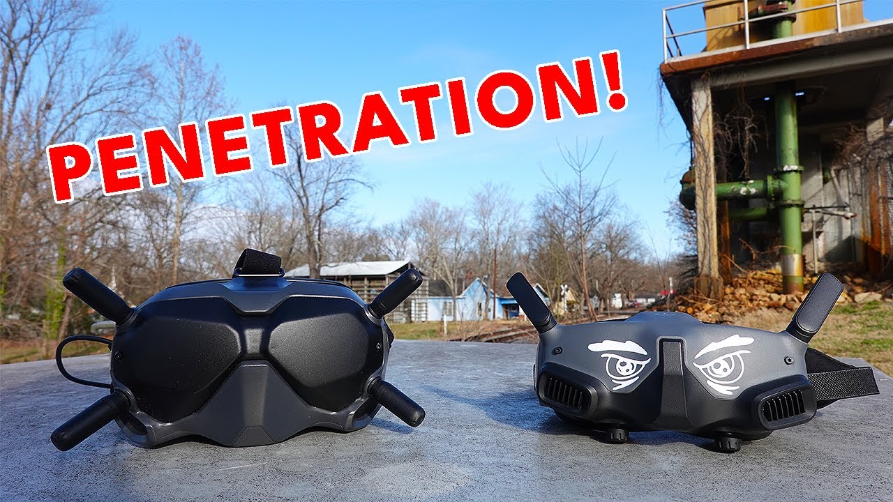 Очки Goggles 2 против очков V2 | Тест на проникновение O3 Air Unit BANDO