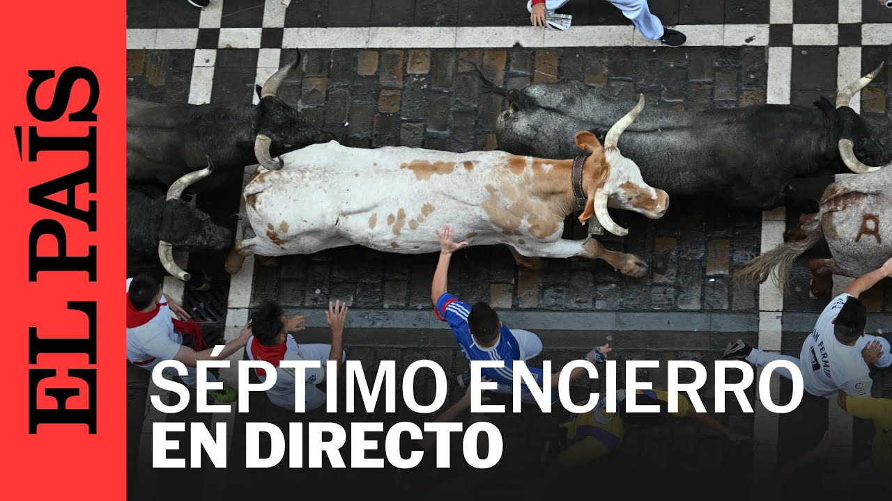 SAN FERMÍN | Así te hemos contado el séptimo encierro de los Sanfermines 2024 | EL PAÍS