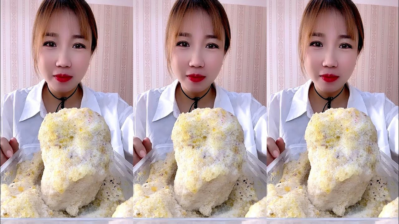 ASMR SHAVED ICE EATING