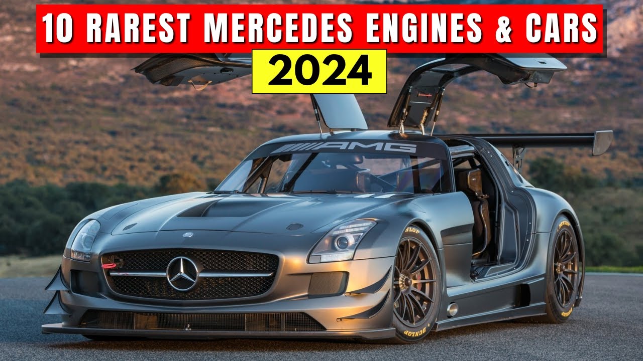 Top 10 Rarest Mercedes engines and Cars ever!