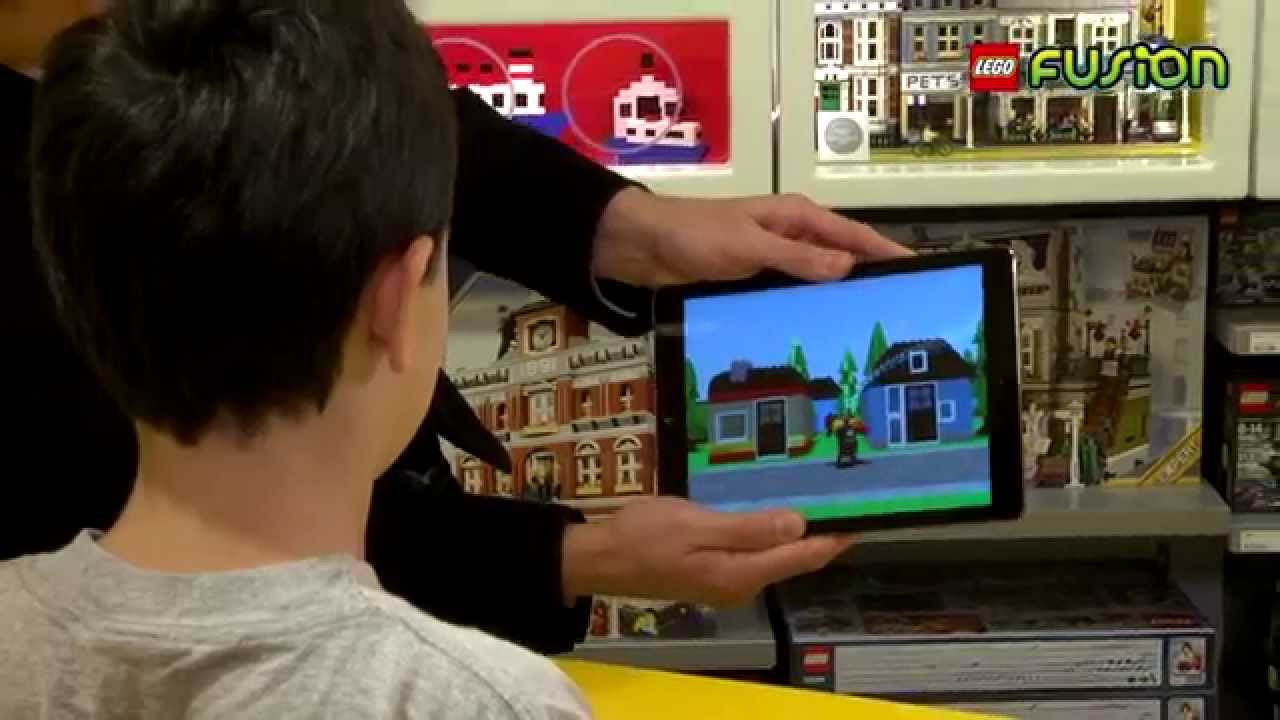 LEGO® FUSION - HOW DID HE DO THAT??? Unbelievable iPad Magic using LEGO bricks!