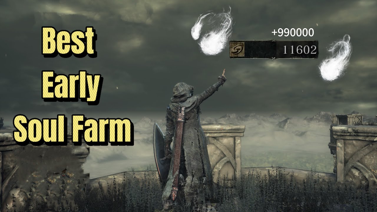 Dark Souls 3 — лучшее место для фарма душ и раннего повышения уровня