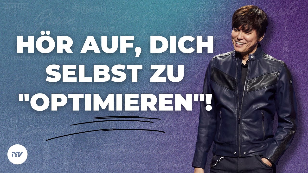 Wie Gottes Wort dein Leben verändern kann I Joseph Prince I New Creation TV Deutsch